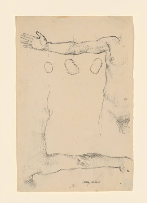 Untitled (study for Apple Pickers, full figure)