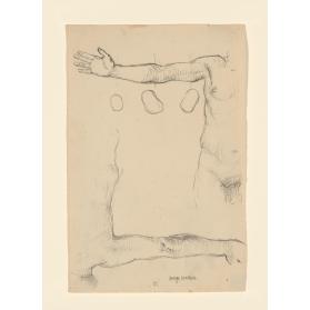 Untitled (study for Apple Pickers, full figure)