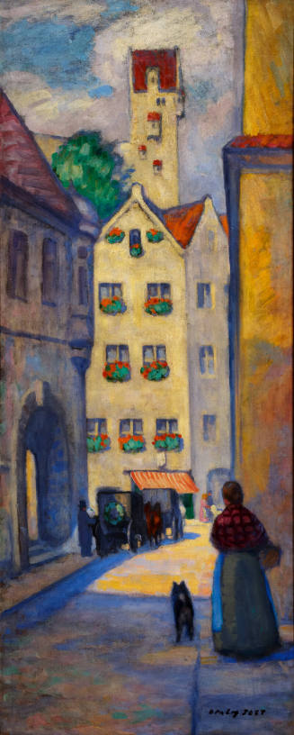 Street Scene in Fussen, Bavaria