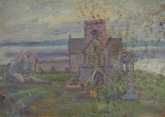 Scottish Church by Coastline