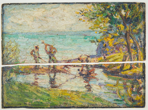 Fishermen on the Shoreline