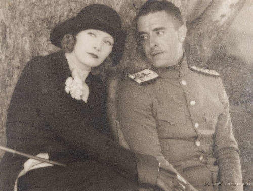 Greta Garbo (1905–1990) and John Gilbert (1897–1936) in “Anna Karenina”