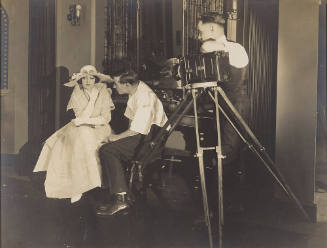 Clarence Sinclair Bull (1896–1979), Pauline Frederick (1883–1938), Frank Lloyd (1886–1960) [photographer unknown]