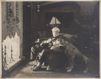 Hobart Bosworth (1867– 1943) with “Teddy”