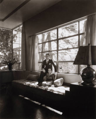 Cedric Gibbons (1890–1960) and his wife Dolores del Rio (1904–1983)