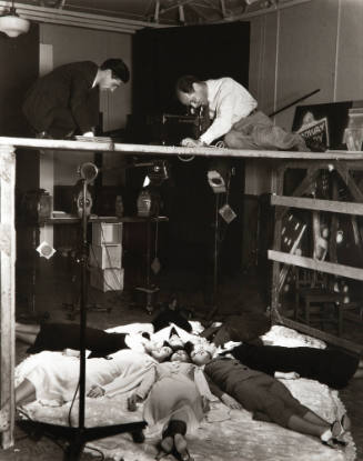 Clarence Sinclair Bull (1896–1979), photographing Dancers from “Broadway Melody of 1936” [photographer unknown]
