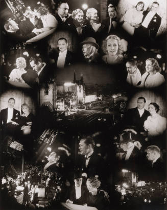 Premier of “Grand Hotel” at Grauman’s Chinese Theatre (montage)