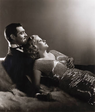 Jean Harlow (1911–1937) and Clark Gable (1901–1960)