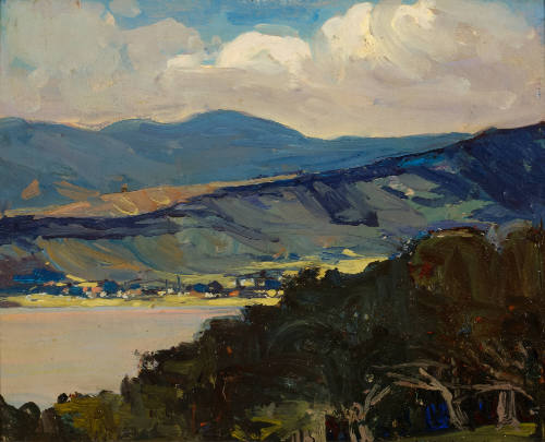Village of St. Joachim From the Island of Orleans, Quebec