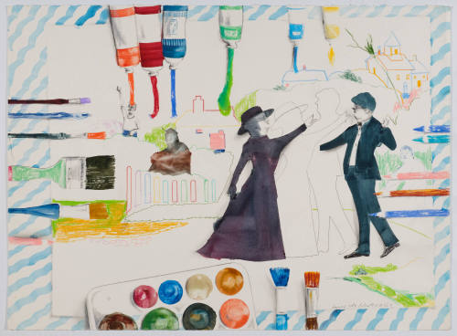 Get Set: Gouache and Pencils