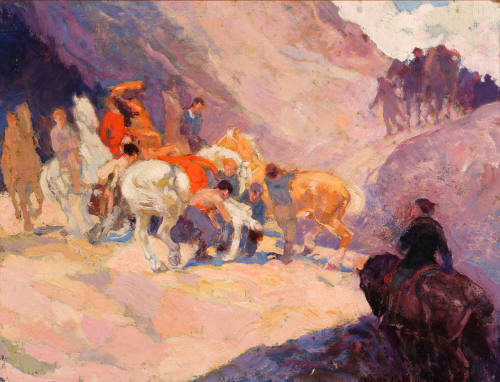 Wounded Horseman