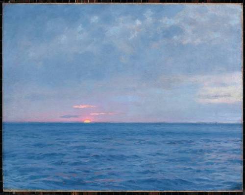 Sunset on the Baltic Sea