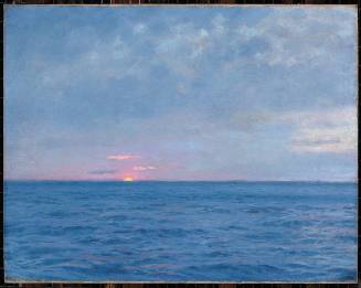 Sunset on the Baltic Sea