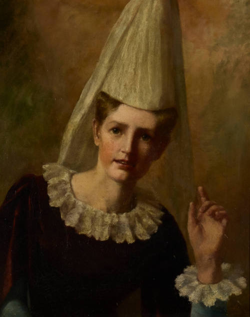 Lady in a Peaked Cap