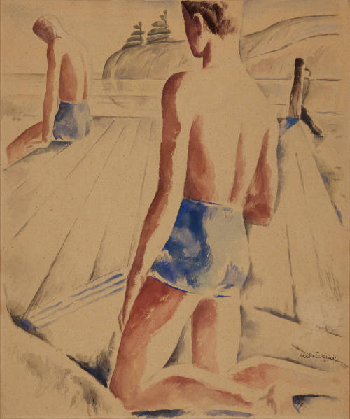 Two Bathers