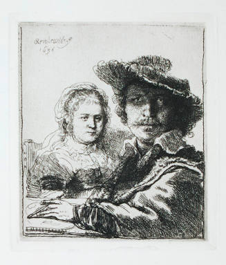 Rembrandt and his Wife Saskia