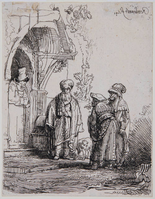 Three Oriental Figures