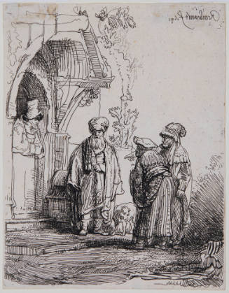 Three Oriental Figures