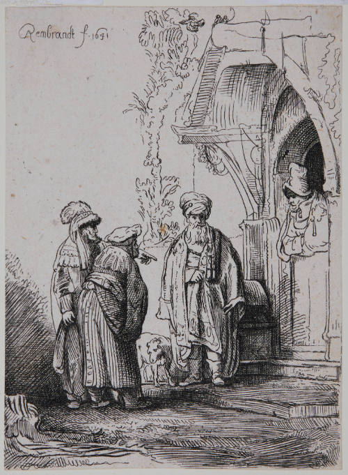 Three Oriental Figures