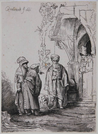 Three Oriental Figures