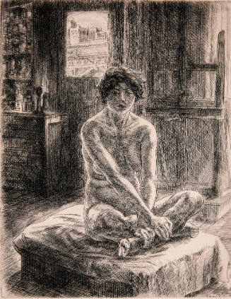 Nude on a Posing Stand