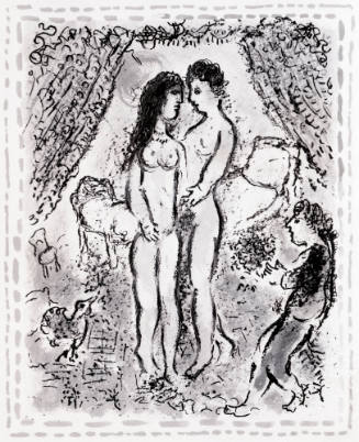 Couple Under the Curtain