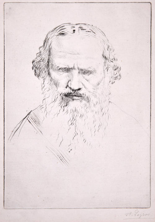 Portrait of Count Lev Tolstoy