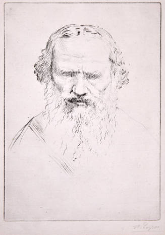 Portrait of Count Lev Tolstoy