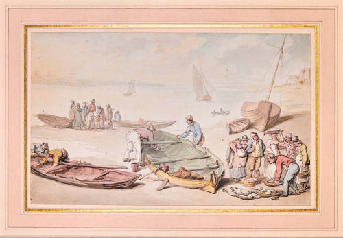 Fishermen and Boats
