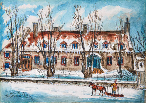 Chateau Ramezay, Montreal in 1888