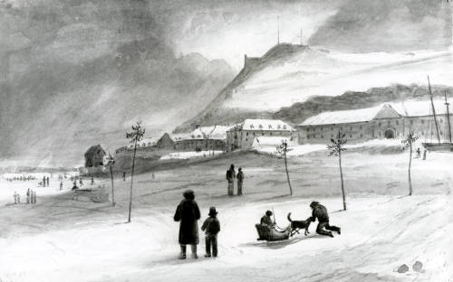 Quebec, Cape Diamond, Winter 1831