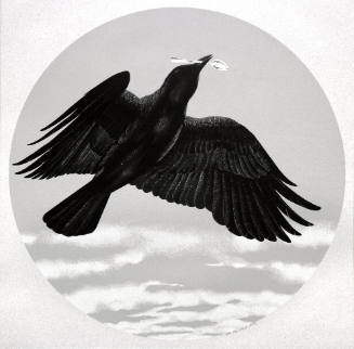 Crow with Silver Spoon