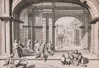 Men Carrying Possessions from a Roman Palace