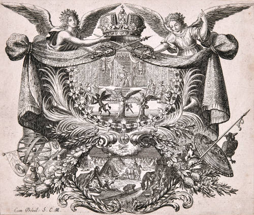 Cartouche of the King Enthroned