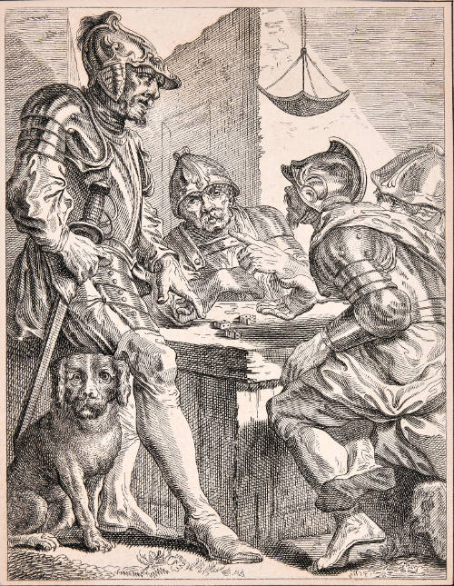 Soldiers Gambling