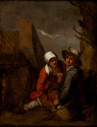 Two Figures in Landscape