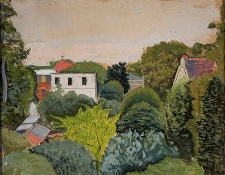 Overlooking a Garden