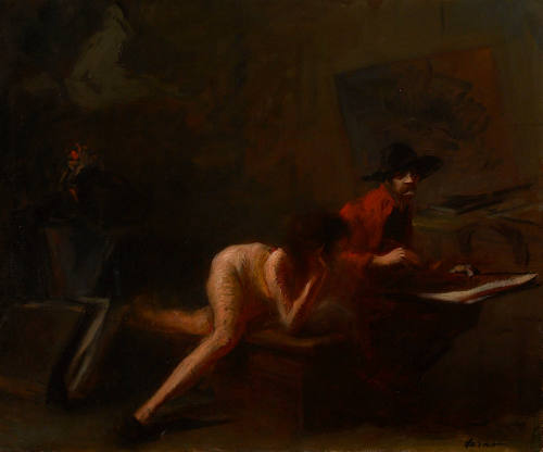 The Painter and his Model
