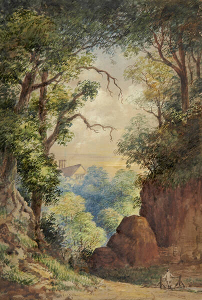View of Distant House