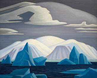 Icebergs and Mountains, Greenland