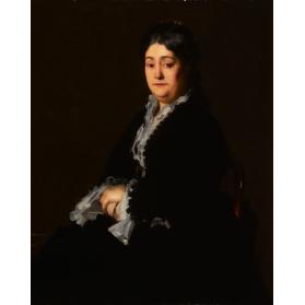 Portrait of Madame Gallay (or Gallais) / Portrait de Madame Gallay (ou Gallais)

