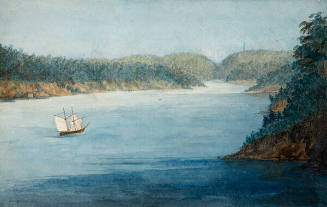 Niagara River Looking Towards Queenston Heights