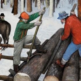 Polish Lumberjacks in the Ottawa Valley