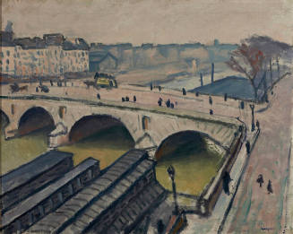 Le Pont Marie vu du quai Bourbon