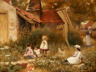 Children in Landscape, France