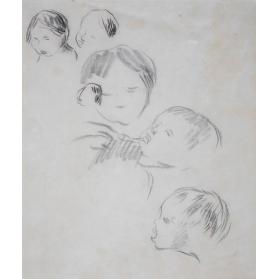Drawings of a Child's Face