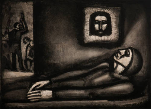 De profundis.../ "Out of the depths..." (have cried out unto thee, O Lord) (Psalms 130,I)