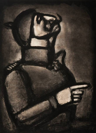 Plus le couer est noble, moins le col est roide / The nobler the heart the less stiff the collar