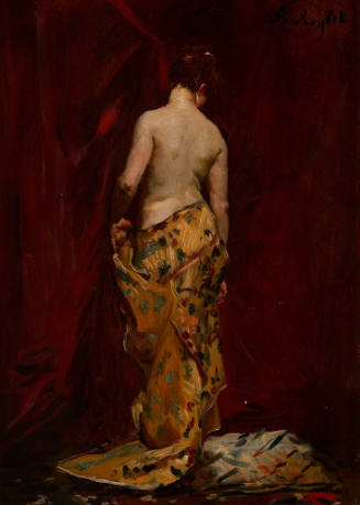 Semi-Nude Model