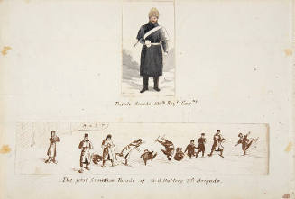 The First Snowshoe Parade of No. 6 Battery 3rd Brigade, Private Snooks 100th Royal Canns